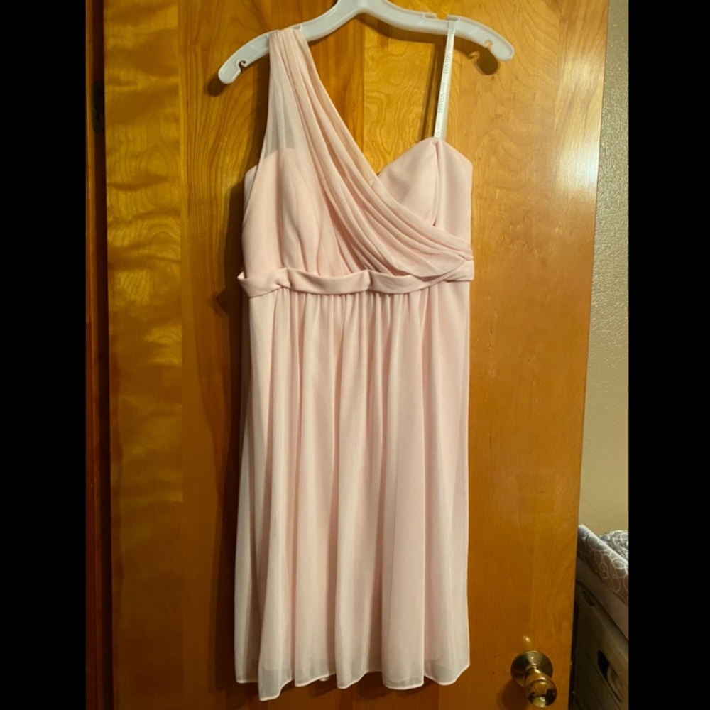 Light Pink Bridesmaid Dress